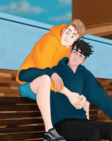 Nick and Charlie from Heartstopper. 2022