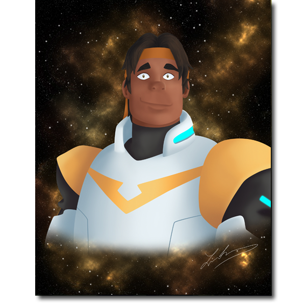 Galaxy Hunk 8x10 Photo Print