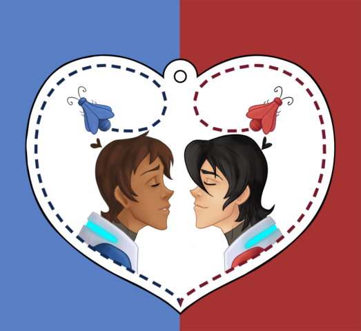 Keith and Lance Lovebug AU. 2021