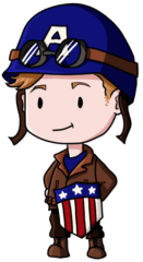 Steve Rogers sticker. 2023.
