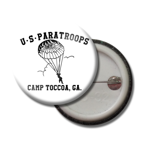 Toccoa Button Pin