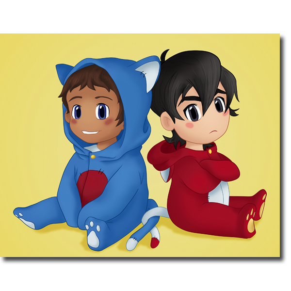 Chibi Klance Photo Print