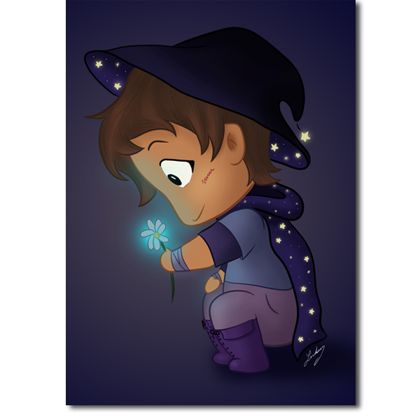 Chibi Witch!AU Lance Photo Print